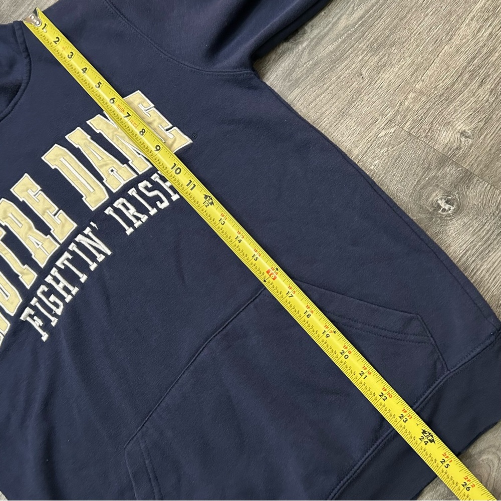 Notre Dame Fighting Irish Colosseum Hoodie Mens Small Navy Blue Pullover NCAA - Picture 4 of 6